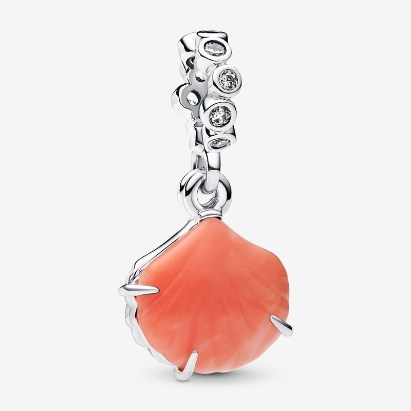 Coral Shell Pandora Dangle Charm