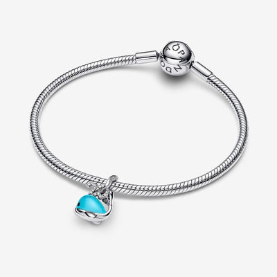 Turquoise Whale Pandora Charm