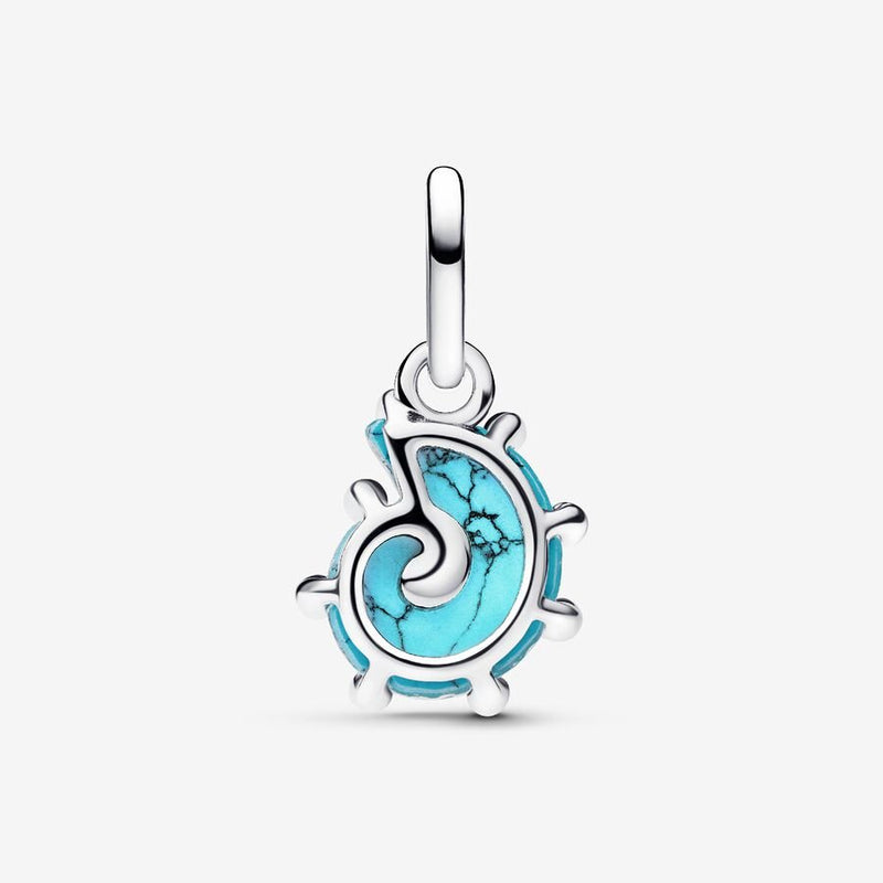 Blue Murano Sea Shell Pandora Charm