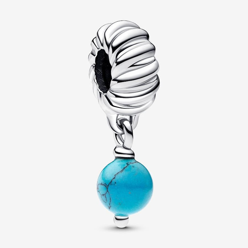 Turquoise Dangle Pandora Charm