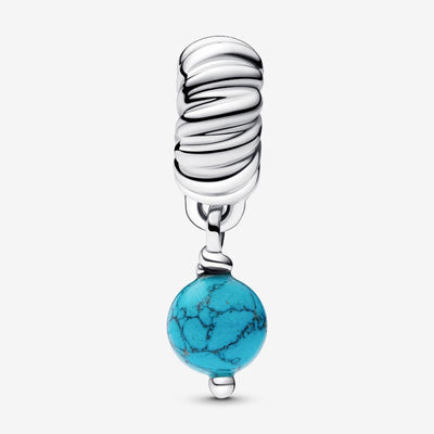 Turquoise Dangle Pandora Charm