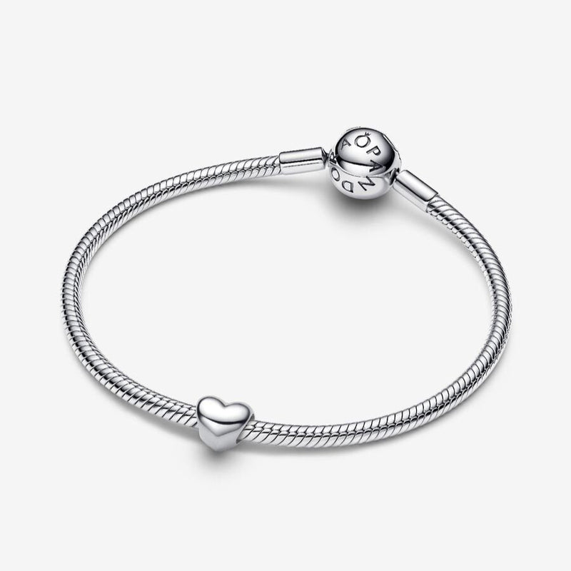 Mini Silver Heart Pandora Charm