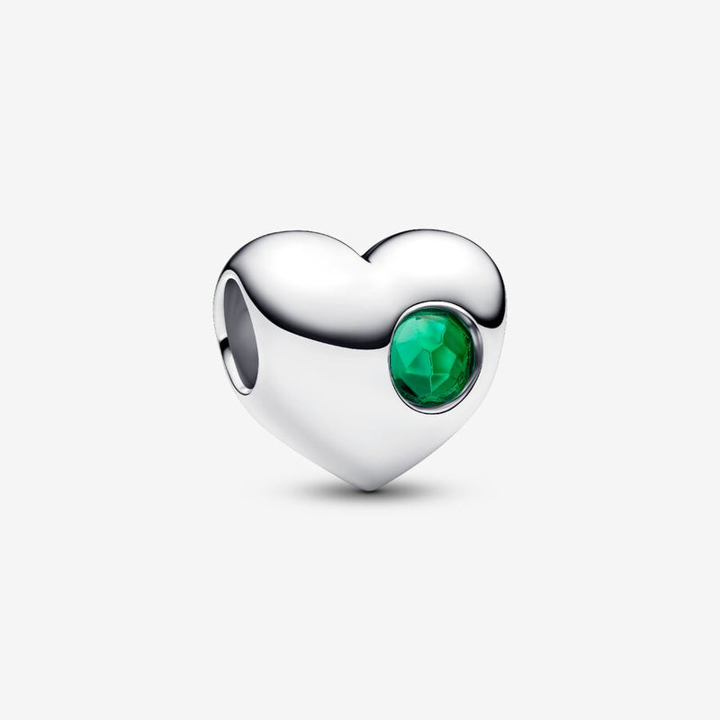 Heart Birthstone Pandora Charms