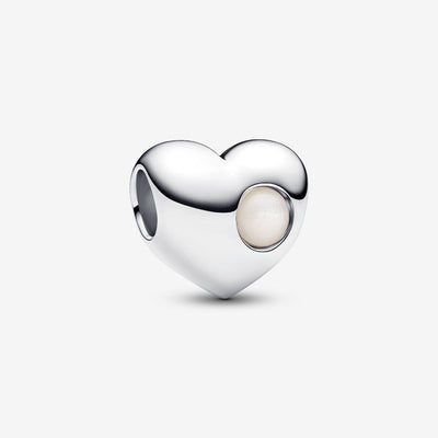 Heart Birthstone Pandora Charms