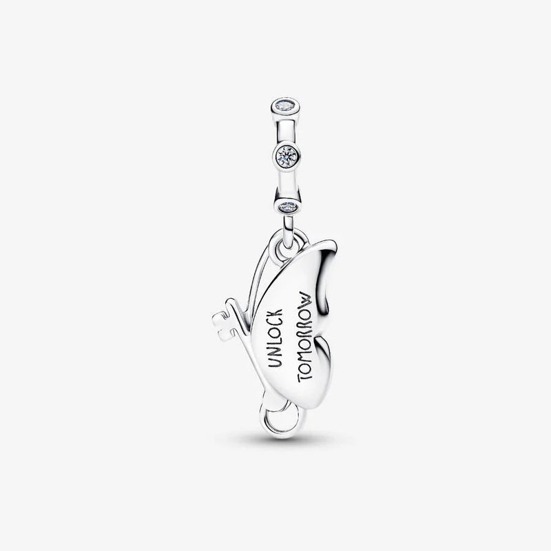 Wing Key Butterfly Dangle Pandora Charm
