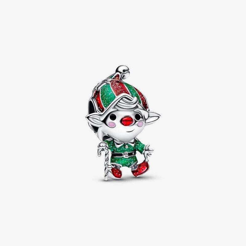 Moveable Elf Pandora Charm