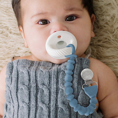 Sweetie Strap Silicone Pacifier Clip - Apothecary Gift Shop