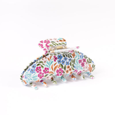 Floral Hair Claw Clips