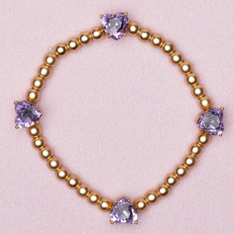 Amethyst Love Kids Bracelet