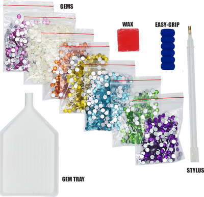 Big Gem Sticker Painting Kit