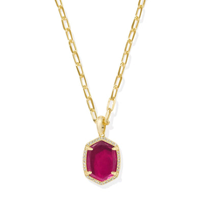 Daphne Pave Framed Kendra Scott Necklace