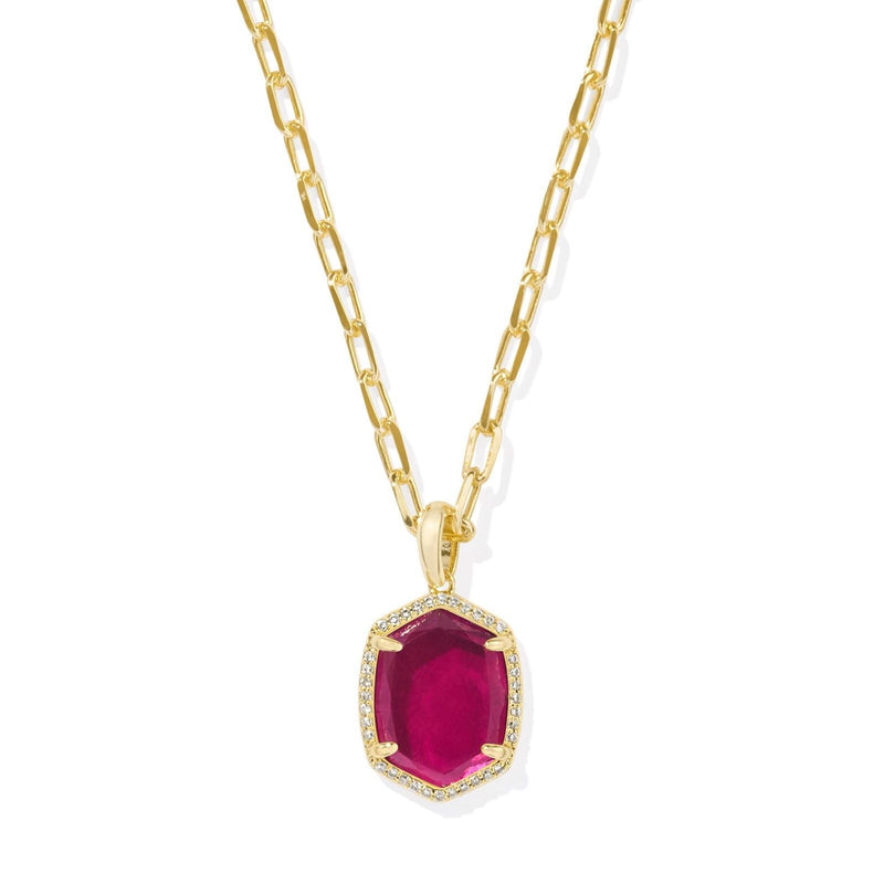 Daphne Pave Framed Kendra Scott Necklace