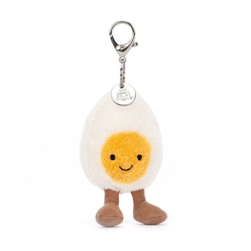 Amusable Happy Boiled Egg Jellycat Bag Charm