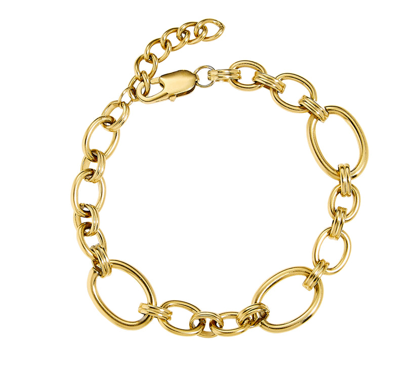Oval Link Chain Bracelet