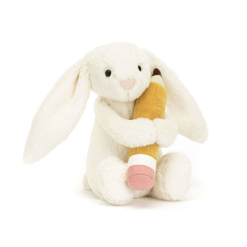 Bashful Bunny with Pencil Jellycat