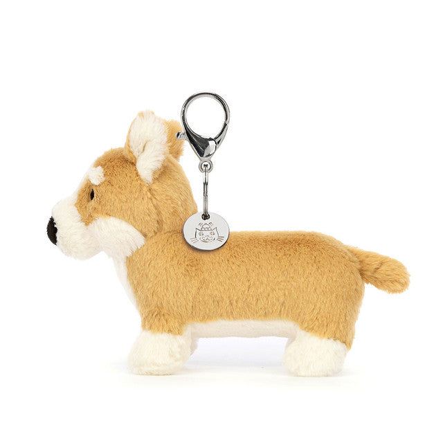 Betty Corgi Jellycat Bag Charm