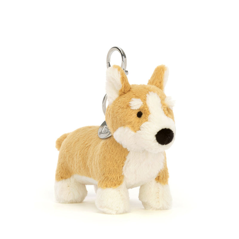 Betty Corgi Jellycat Bag Charm