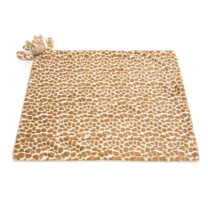 Bashful Giraffe Jellycat Blankie