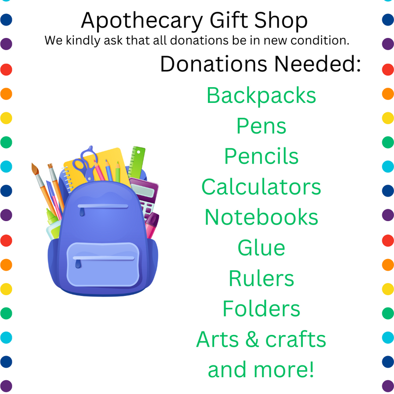 Back To School Supply Drive & Donations