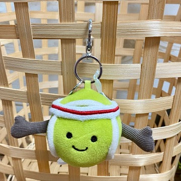 Tennis Ball Jellycat Bag Charm