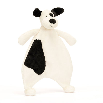 Bashful Black Puppy Comforter Jellycat