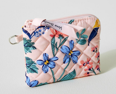 Sale Vera Bradley Coin Purse in Recycled Cotton