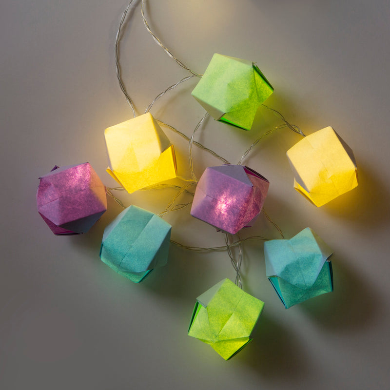 Make Your Own Origami String Lights