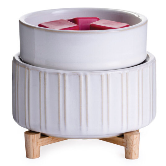 Swirl Glass 2-in-1 Candle Warmer