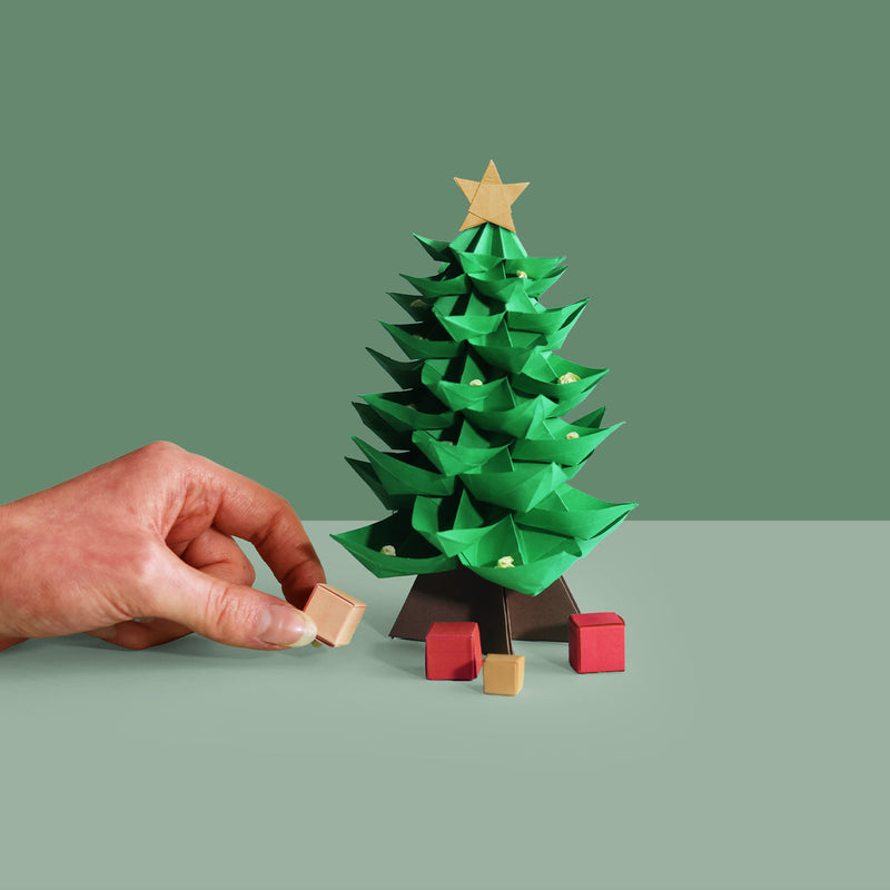DIY Paper Christmas Tree