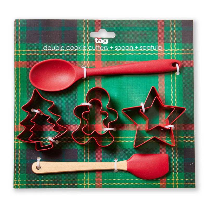 Spatula and Cookie Cutter Set