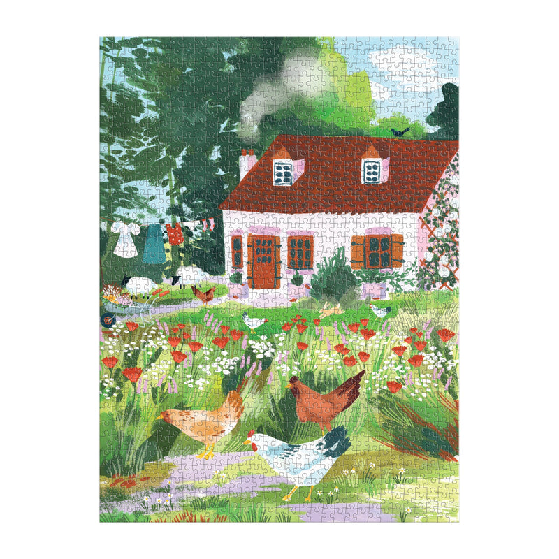 Cottage Wildflowers Puzzle