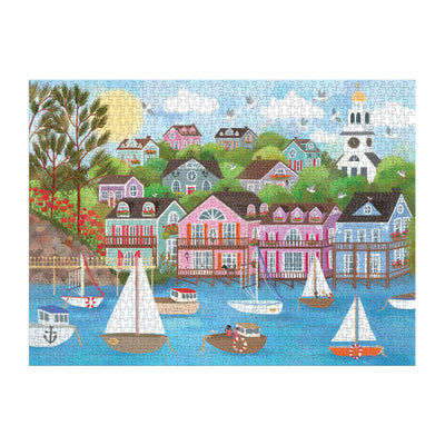 Harbor By The Sea Puzzle 1000 Piece