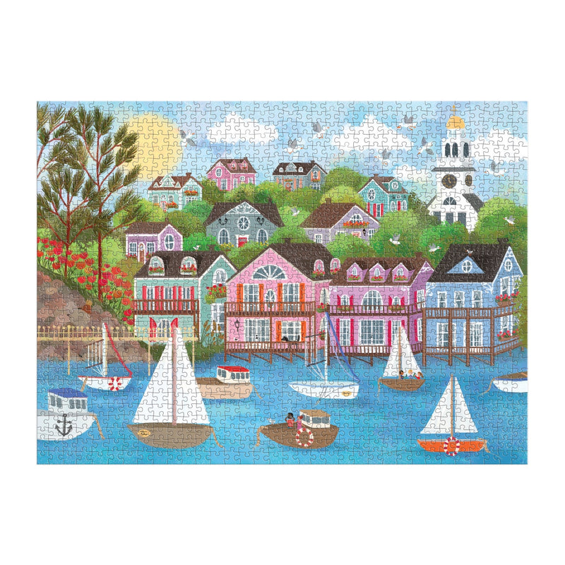 Harbor By The Sea Puzzle 1000 Piece
