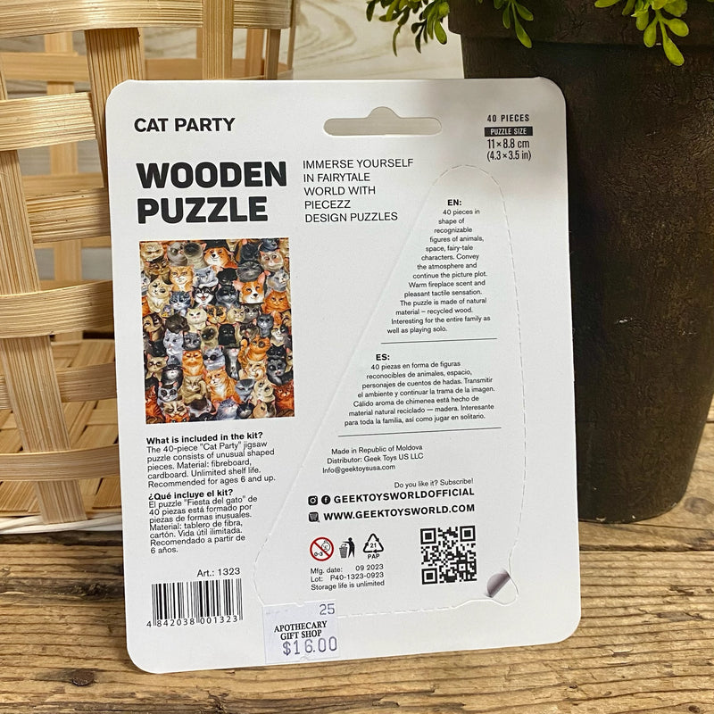 Mini Wooden Puzzles