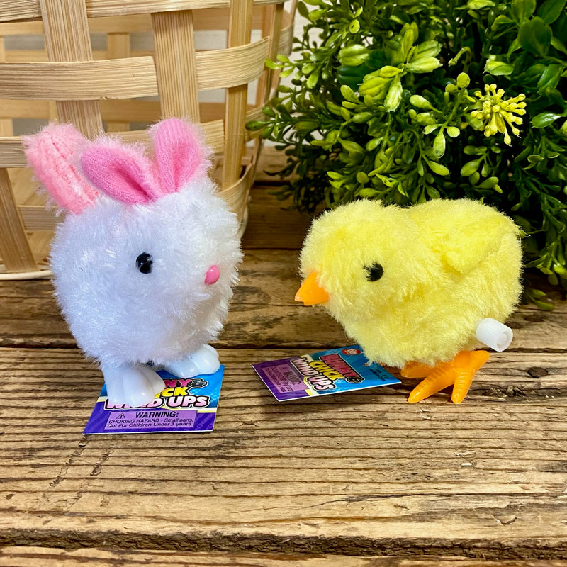 Wind Up Bunny & Chick