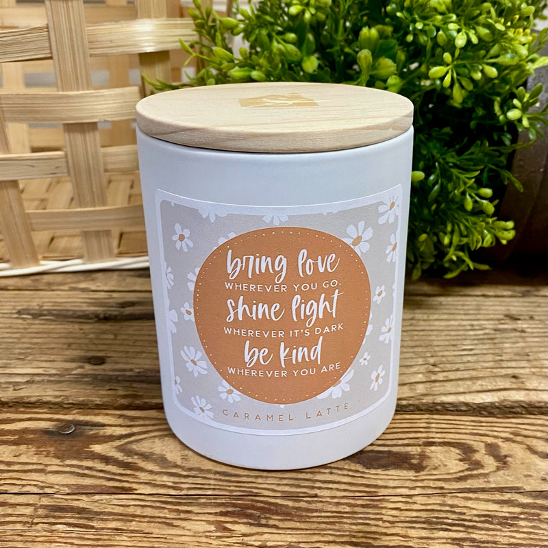 Bring Love, Shine Light Candle