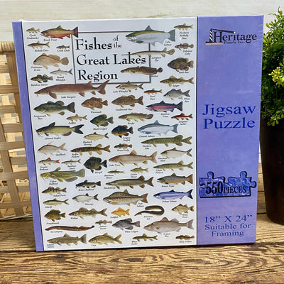 Fishes Of The Great Lakes Puzzle