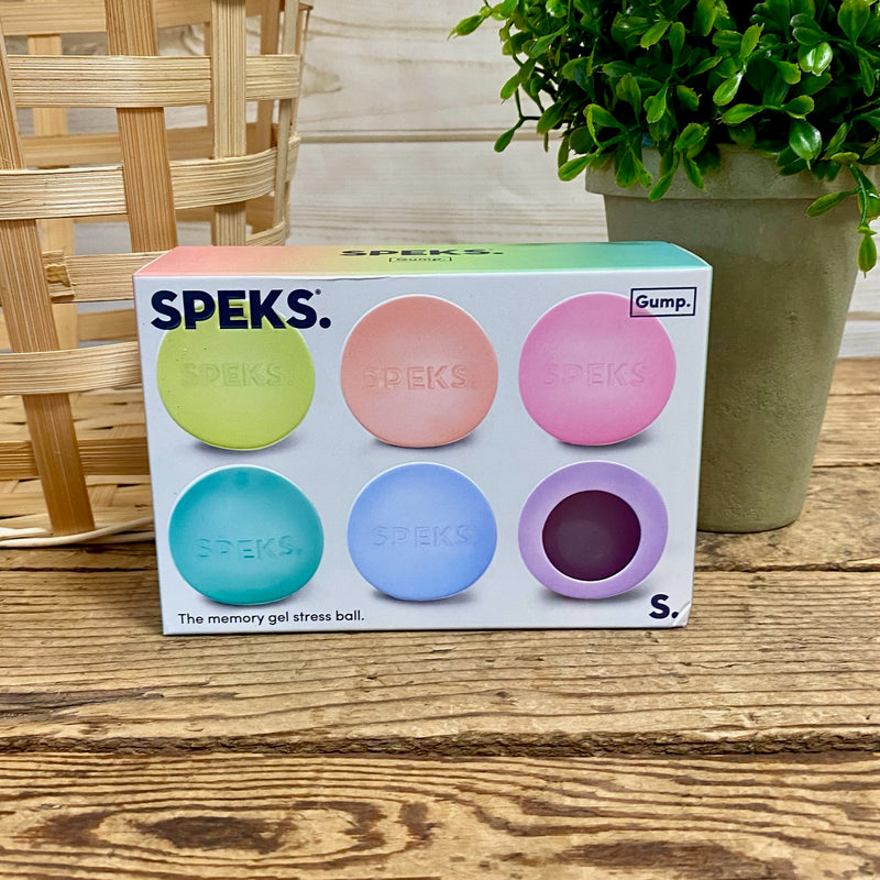 Speks 6 Pack Memory Gel Balls