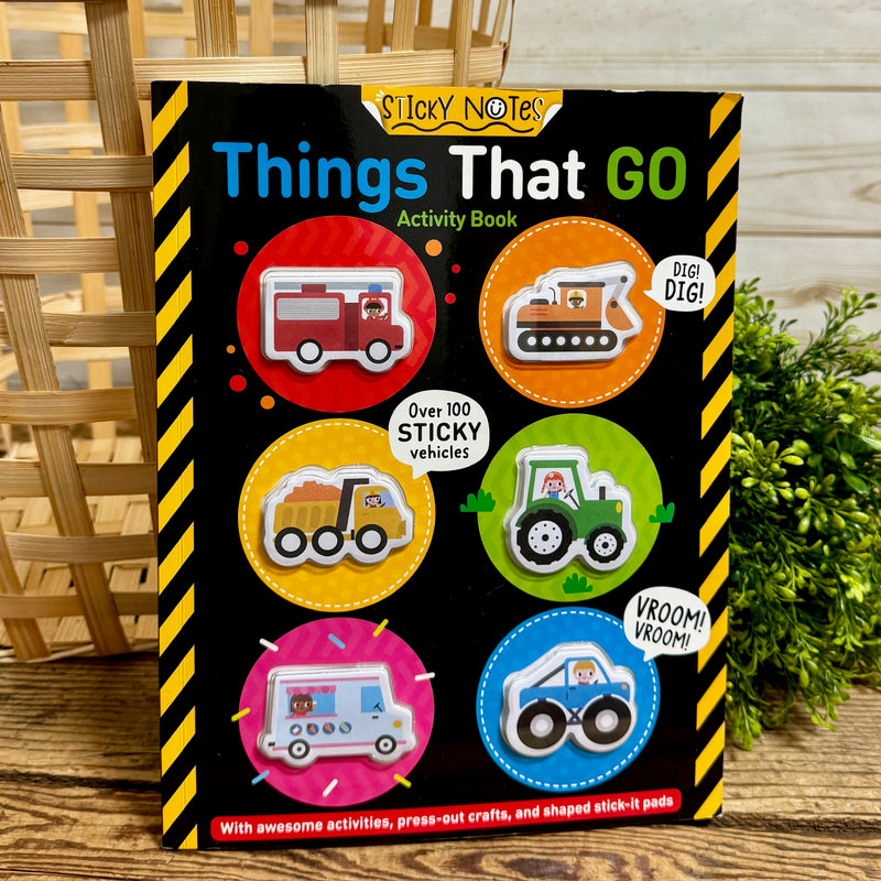 Things That Go Activity Book