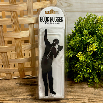 Book Hugger Metal Bookmark