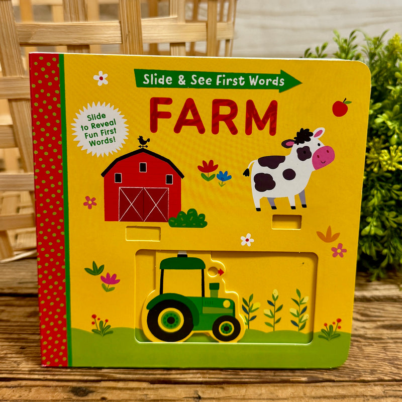 Slide & See First Words Board Books