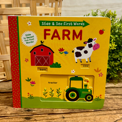Slide & See First Words Board Books