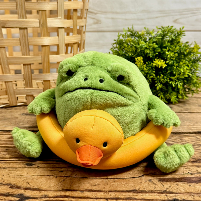 Ricky Rain Frog in Rubber Ring Jellycat