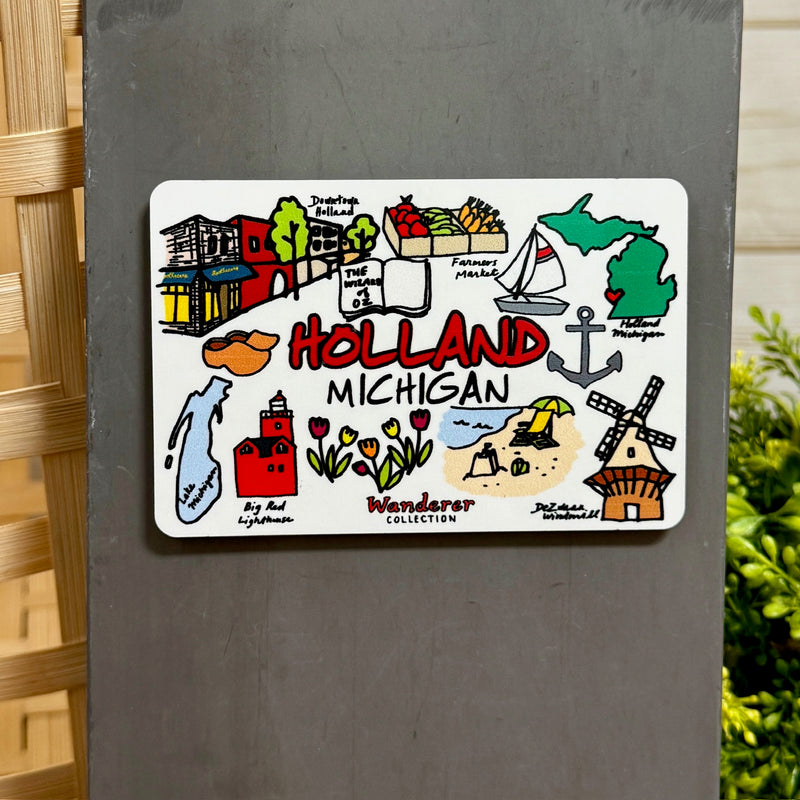 Holland Michigan Landmarks Magnet