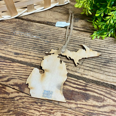 Michigan Waves And Sand Ornament