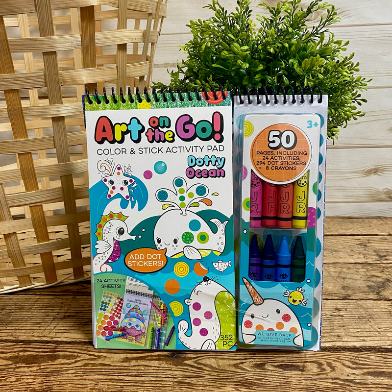 Art On The Go Activity Pads