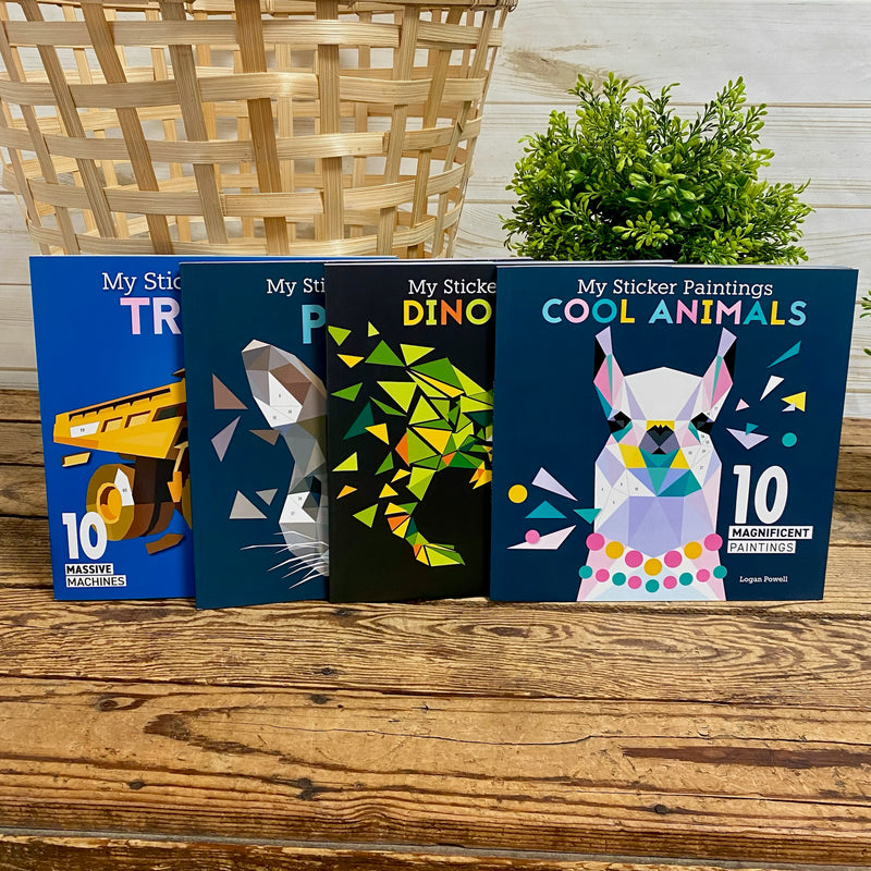 My Sticker Painting Books