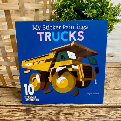 My Sticker Painting Books