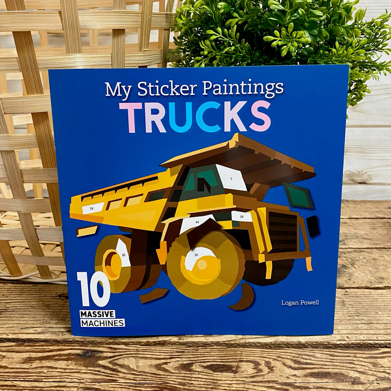 My Sticker Painting Books