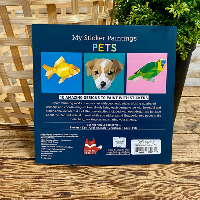 My Sticker Painting Books